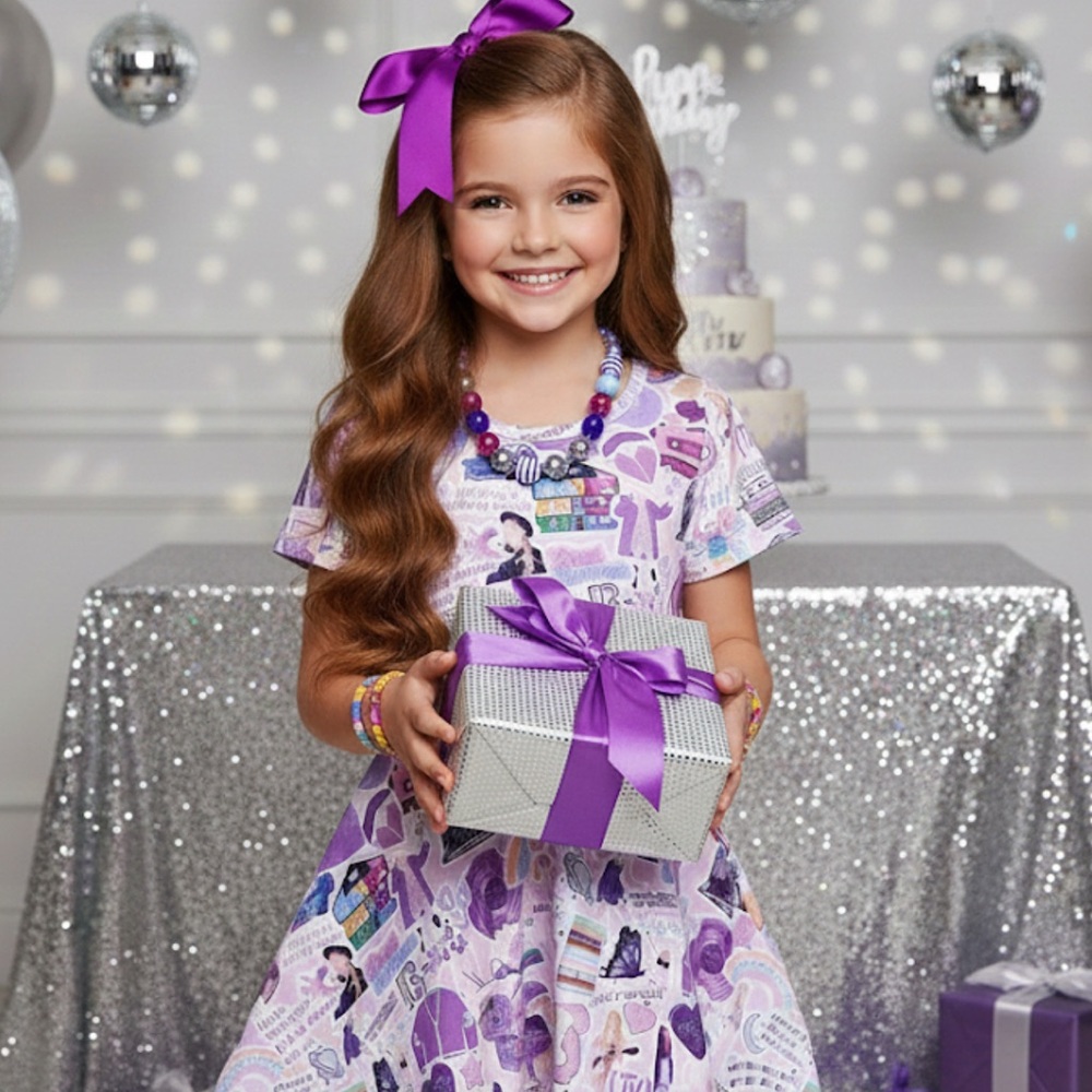 TS concert dress Taylor Swift inspired singer dress girls Birthday dress gift